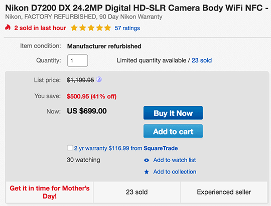 Nikon-D7200-refurbished-camera-deal