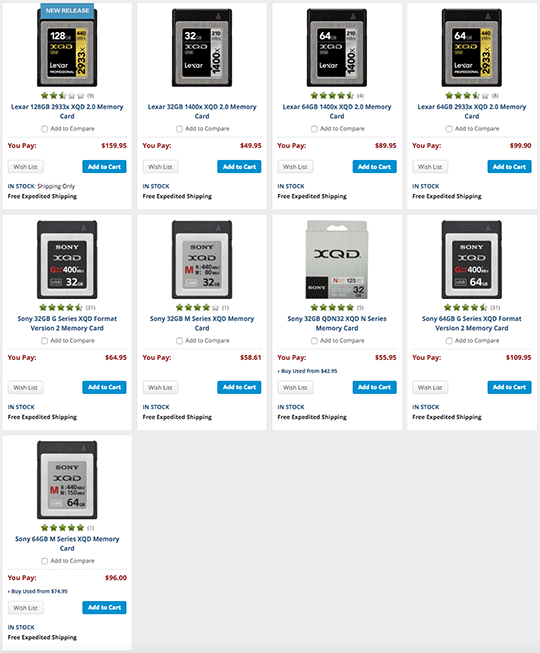 XQD-memory-cards-in-stock