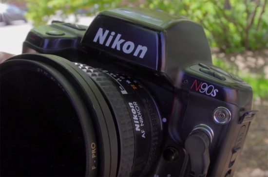 Nikon-N90S-film-camera-with-Kodak-NC2000-digital-back