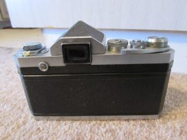 Nikon F camera with cloth shutter curtain2