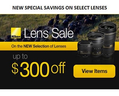 Nikon lens rebates