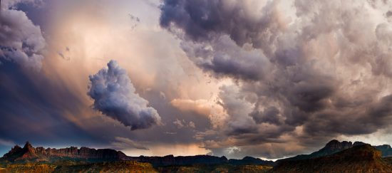 Springdale Clouds Pano