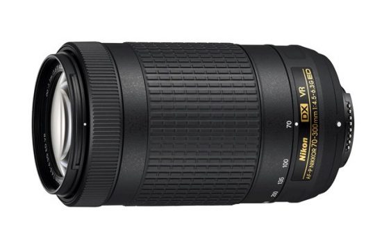 Nikon AF-P DX Nikkor 70-300mm f:4.5-6.3G ED VR lens