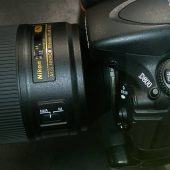 Nikon AF-S Nikkor 105mm f:1.4E ED lens