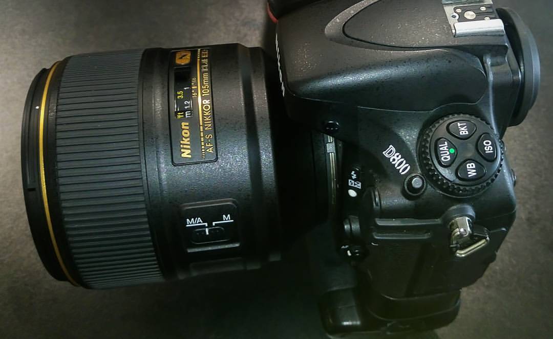 Nikon 105mm f/1.4E ED lens caught out in the wild, two sample photos