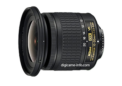 Nikon AF-P DX NIKKOR 10-20mm f/4.5-5.6G VR lens