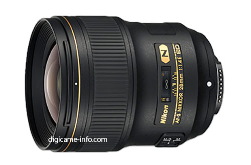 Nikon AF-S NIKKOR 28mm f/1.4E ED lens