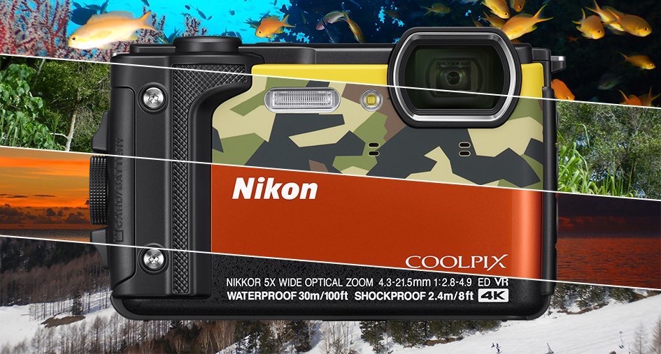 A nice farewell story for the Nikon Coolpix W waterproof camera