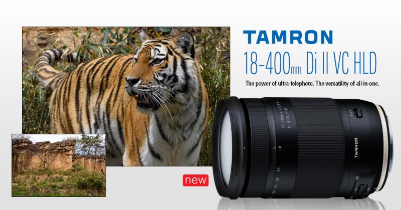 Some additional information on the upcoming Tamron 18-400mm f/3.5