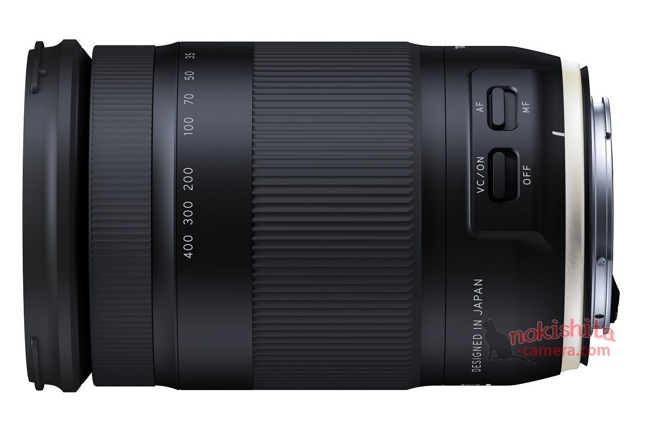 New Tamron 18-400mm f/3.5-6.3 Di II VC HLD lens to be announced