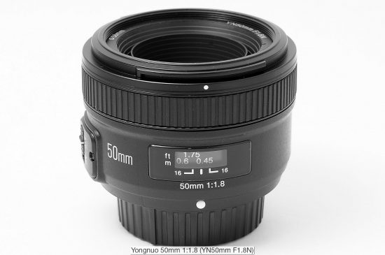 Apertura F/1.8 para Nikon DSLR Cámara Fotografía NAMVO difusión Enfoque Automático de Gran Apertura YONGNUO YN50 50mm F1.8 Lente Objetivo 