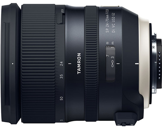 Tamron SP 24-70mm f/2.8 Di VC USD G2 lens for Nikon F-mount now in