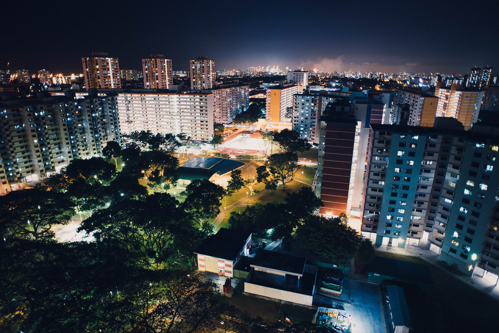 An insane perspective of fireworks from 10 kilometers away, shot