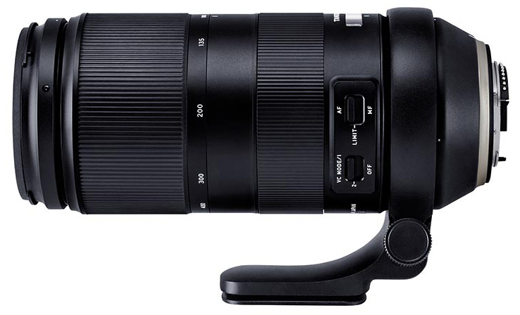 Tamron 100-400mm f/4.5-6.3 Di VC USD lens (model A035) officially 