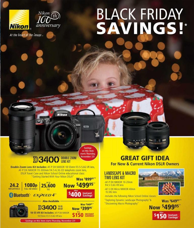 Nikon 2017 Black Friday deals leaked Nikon Rumors