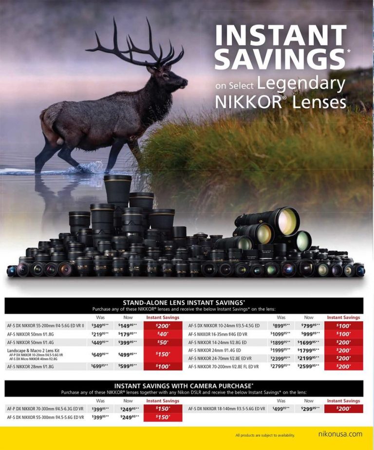 Nikon 2017 Black Friday deals leaked Nikon Rumors