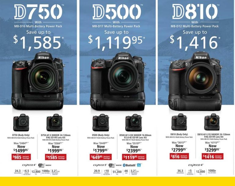 Nikon 2017 Black Friday deals leaked Nikon Rumors