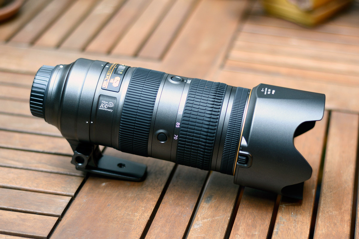 ニコンAF-S NIKKOR 70-200mm f2.8E FL ED VR - レンズ(ズーム)