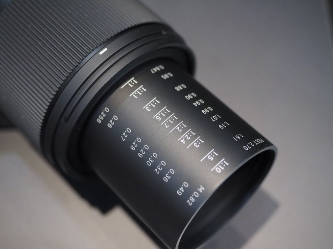 The new Sigma 70mm f/2.8 DG Macro Art full frame lens will not be