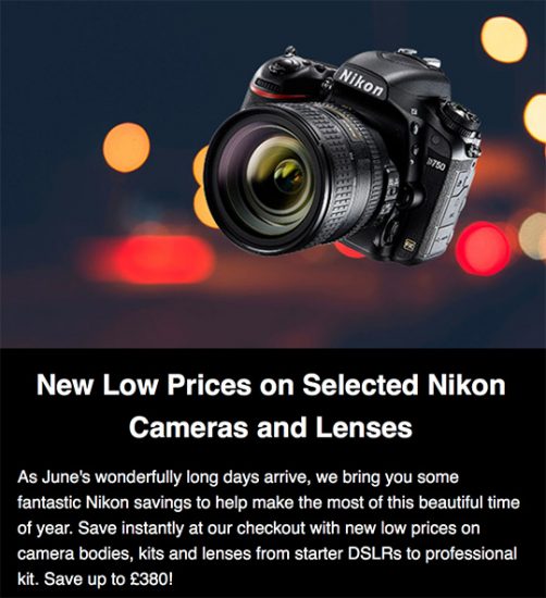 Nikon price increase in the UK now live Nikon Rumors