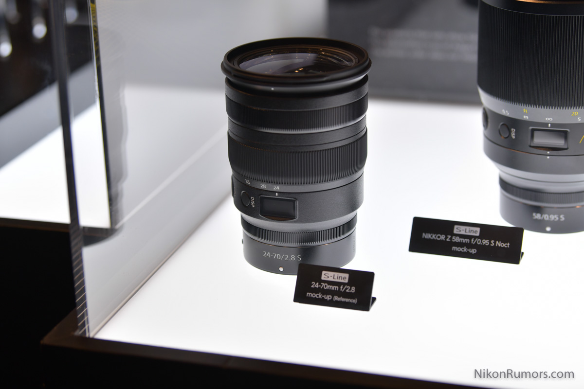 Nikon Nikkor Z 24 70mm F 2 8 S Lens To Be Announced Next Nikon Rumors