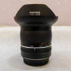 New Samyang 10mm f/3.5 full frame DSLR lens on display at Photokina
