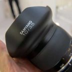 New Samyang 10mm f/3.5 full frame DSLR lens on display at Photokina
