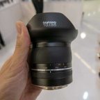 New Samyang 10mm f/3.5 full frame DSLR lens on display at Photokina
