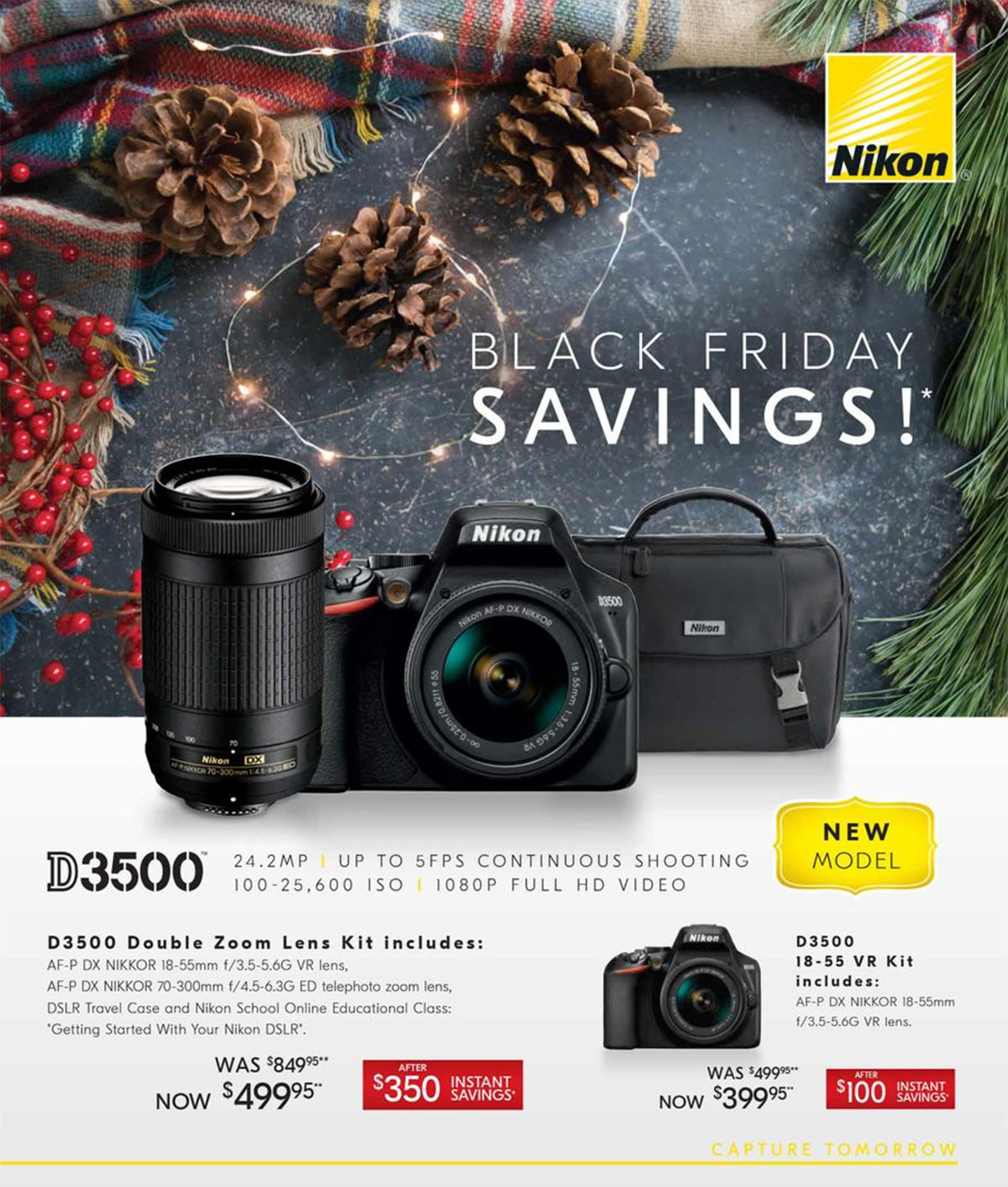Here Are The Leaked 2018 Nikon Black Friday Deals Nikon Rumors