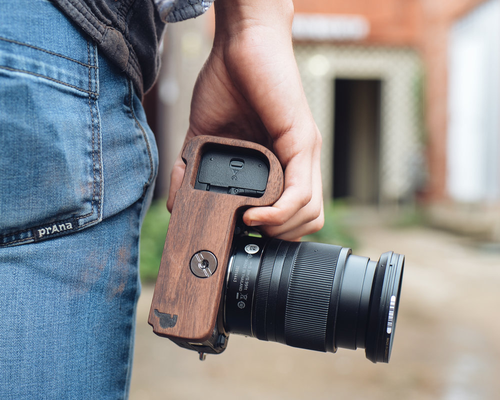 JJC Pistol Grip Handle HR+Cable-M For Nikon Z7 Z6 D750 D610 D7100 D5600 DSLR Cameras