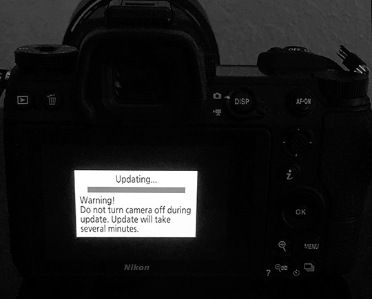 firmware update nikon z7