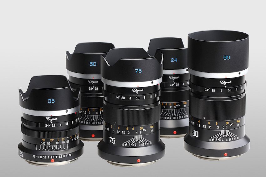 Black KIPON Elegant 75mm F2.4 Full Frame Lenses for Nikon Z Mount Mirrorless Camera Z6 Z7 