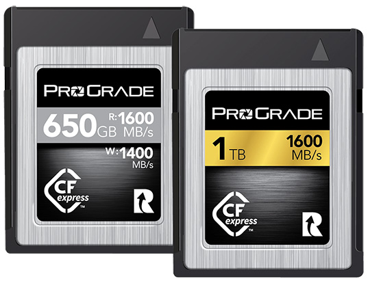 ProGrade Digital officially announces their CFexpress Type B