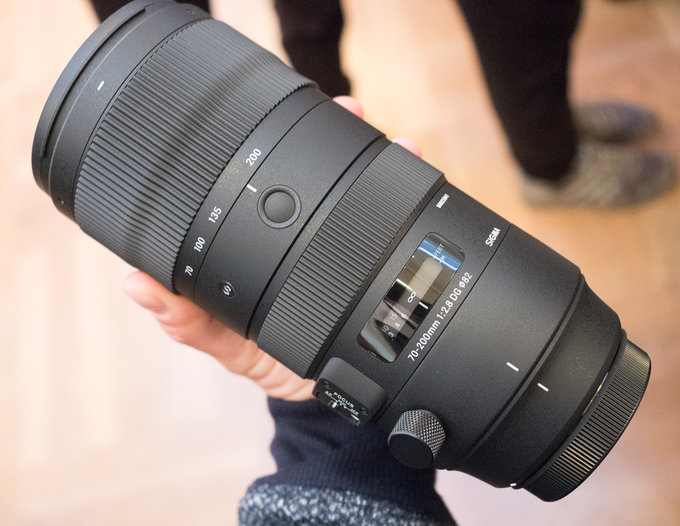 The new Sigma 70-200mm f/2.8 DG OS HSM Sports lens for Nikon F 