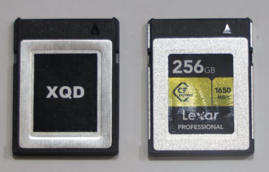 CFexpress Type B memory card
