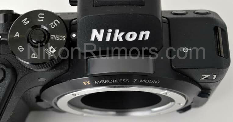 Uitgaan van Op maat Matig Is this the new entry-level Nikon Z1 mirrorless camera? - Nikon Rumors