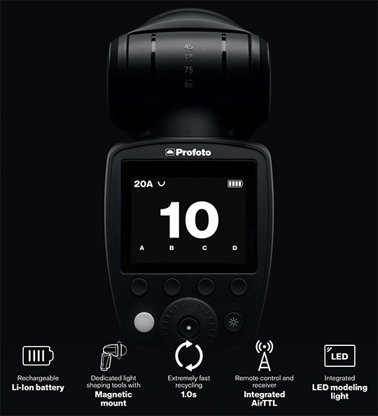 Announced today: new Profoto A1X for Nikon - Nikon Rumors