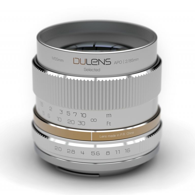 New: Dulens APO 85mm f/2 manual focus full-frame lens for Nikon F-mount