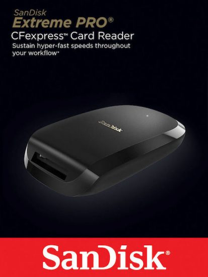 SanDisk CFexpress memory cards and card reader now available for pre