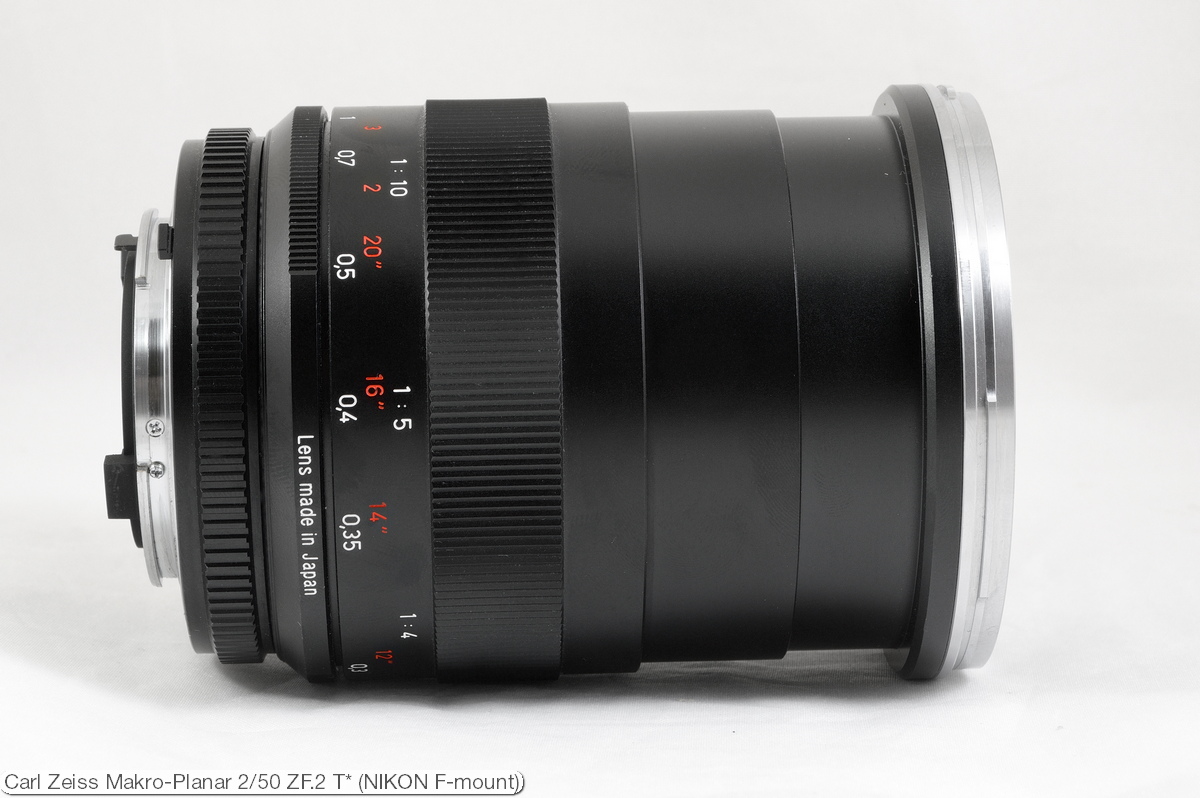 Zeiss Makro-Planar T* 50mm f/2 ZF.2 lens on the Nikon D40 - Nikon 