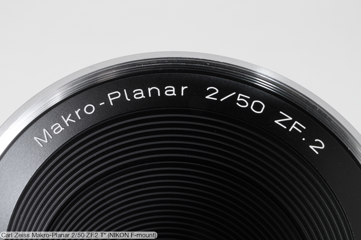 Zeiss Makro-Planar T* 50mm f/2 ZF.2 lens on the Nikon D40 - Nikon