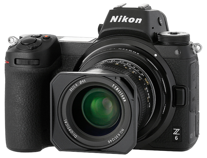 Z7 Z50 Mirrorless Camera TTArtisan 11mm F2.8 Full Frame Ultra-Wide Fisheye Manual Lens for Nikon Z-Mount Nikon Z6 