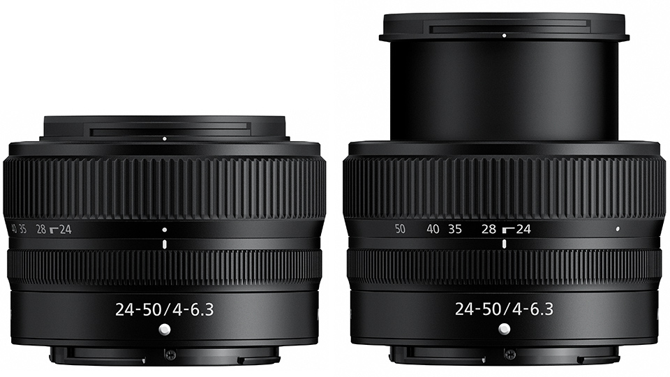 Nikkor Z 24-50mm f/4-6.3 lens size comparisons - Nikon Rumors