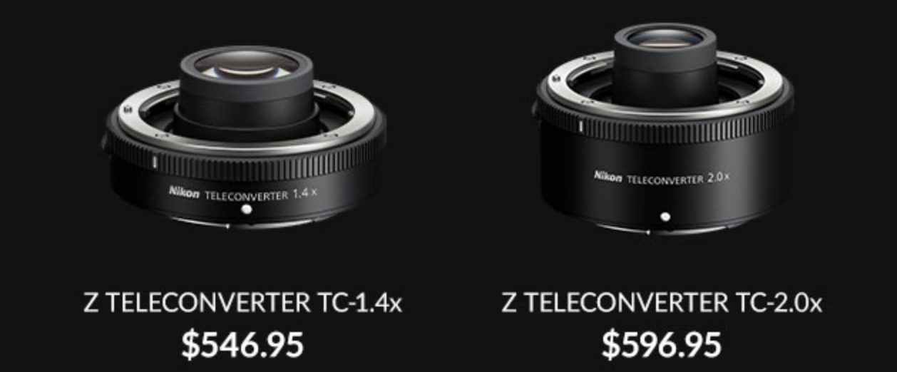 Nikon TC-1.4x and TC-2x Z teleconverters now in stock - Nikon Rumors