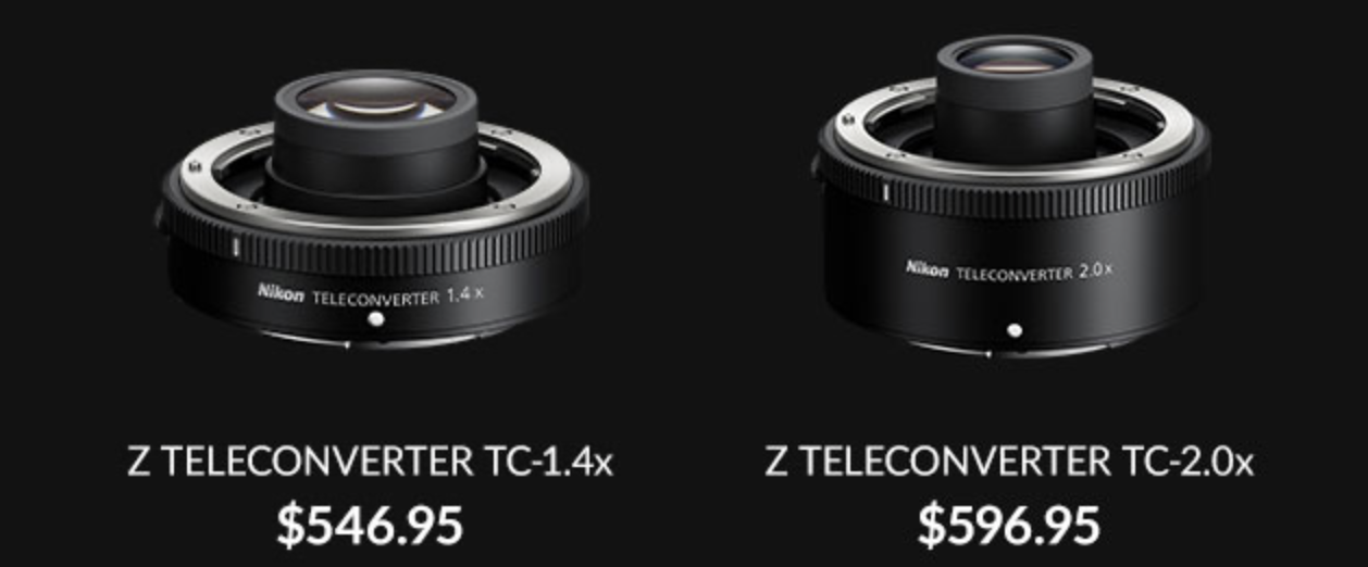 Finally: the Nikon Z Teleconverter TC-1.4x is currently in