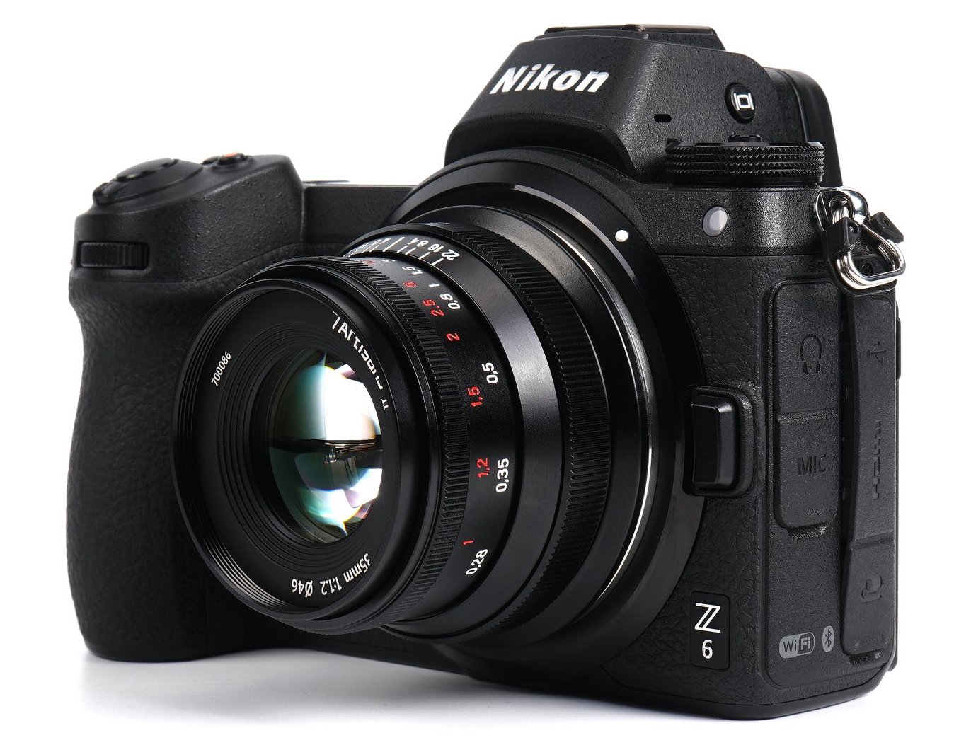7artisans 35mm F1.2 Version 2 APS-C Manual Focus Lens Compatible with Nikon Z Mount Compact Mirrorless Cameras 