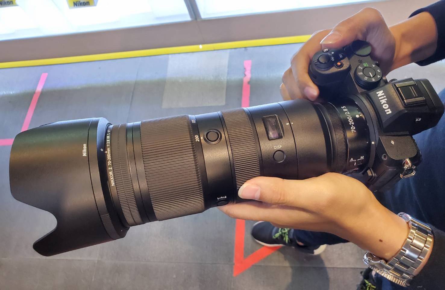 The Nikkor Z 70-200mm f/2.8 VR S lens and Z teleconverters are now