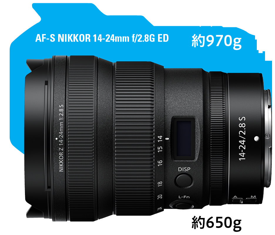 Nikkor 14-24mm f/2.8 Z-mount vs. Nikkor 14-24mm f/2.8 F-mount