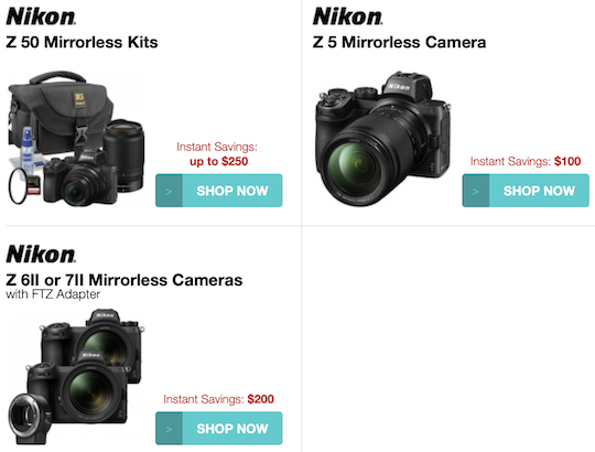 nikon z6 ii price drop