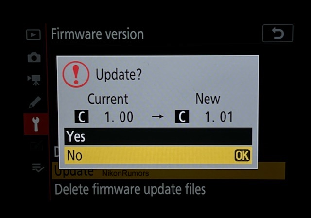 Nikon Z6 Firmware Update 3 0